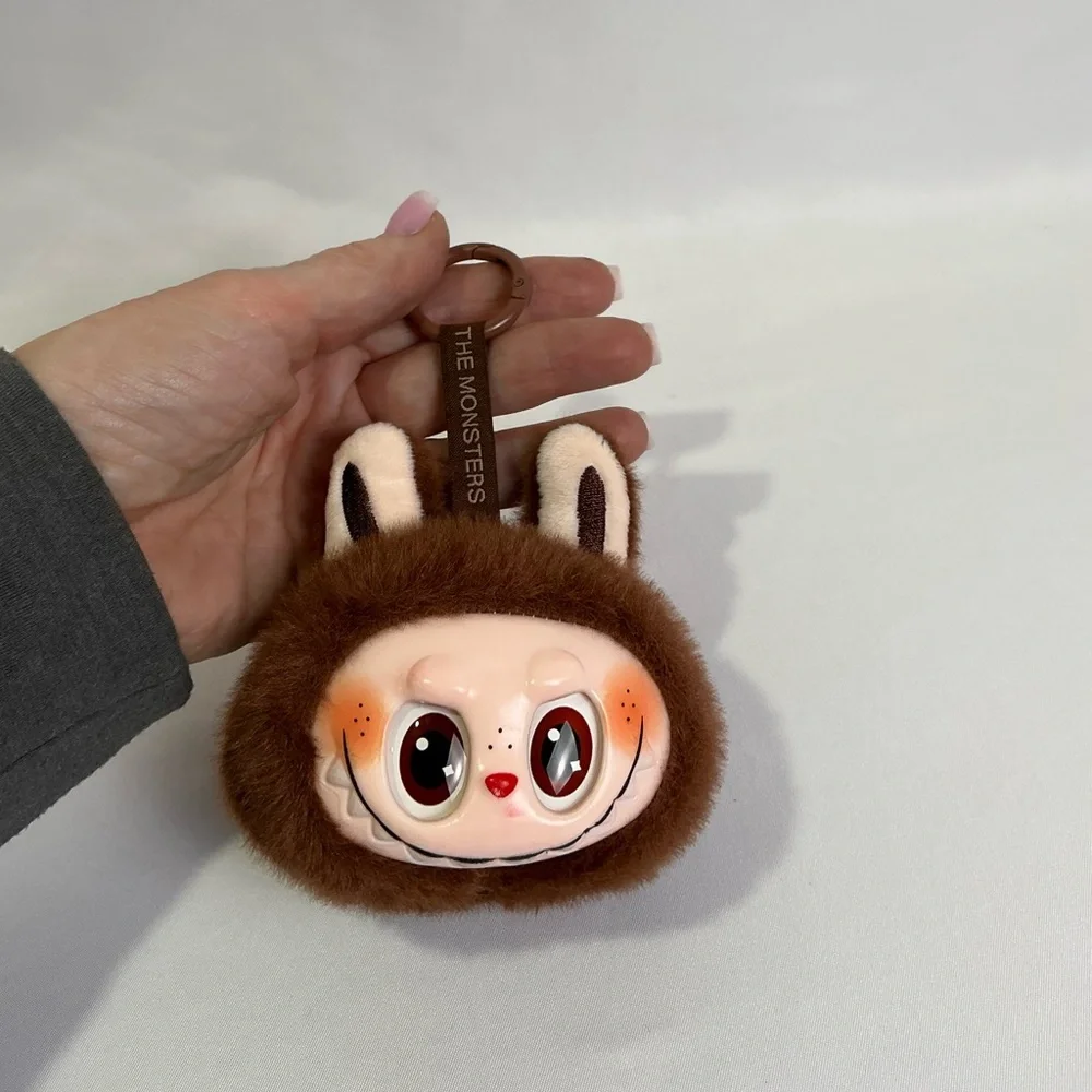 Labubu The Monsters Brown SECRET Cocoa Macaron Keychain Musical Pop Mart New